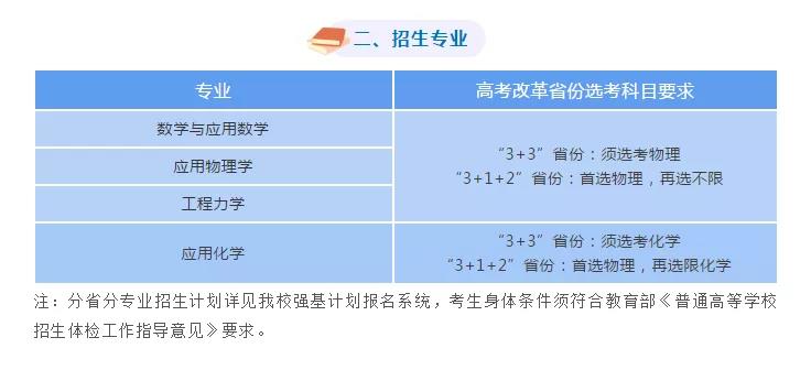 9所高校公布2021年强基计划招生简章 9所高校公布2021年强基计划招生简章
